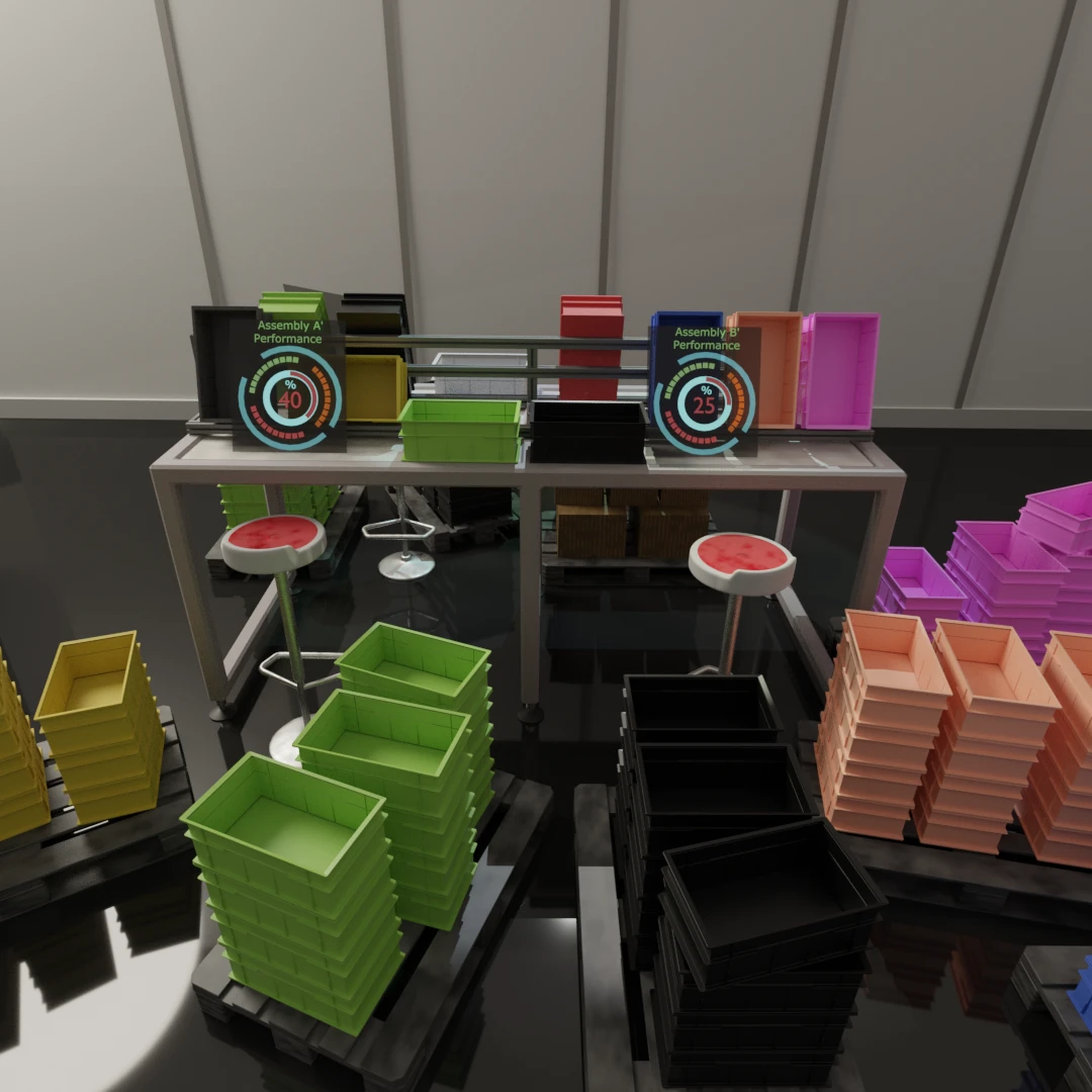 industrial process animation